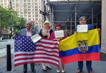 Ecuatorianos mantienen viva su historia en Nueva York Ecuatorianos mantienen viva su historia en Nueva York, promoviendo la presencia de los latinoamericanos través de Impacto Latino.