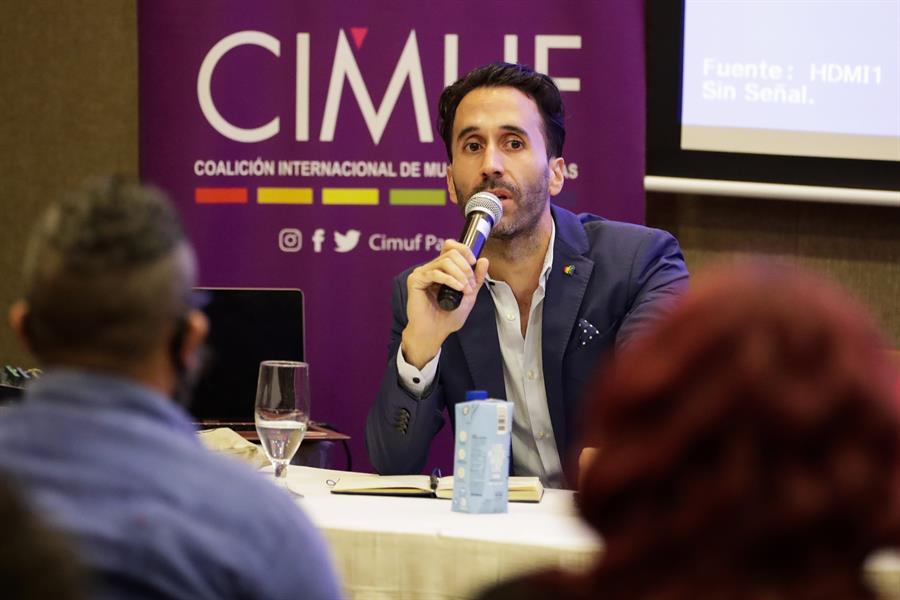 El activista paname&ntilde;o y presidente de la Fundaci&oacute;n Iguales, Iv&aacute;n Chanis