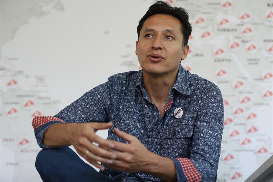 El coordinador médico de MSF en México y Centroamérica, Reynaldo Ortuño El coordinador médico de MSF en México y Centroamérica, Reynaldo Ortuño