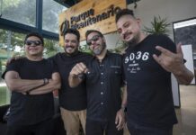 Grupo mexicano de rock Panteón Rococó.