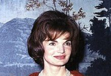 Jackie Kennedy Onassis.