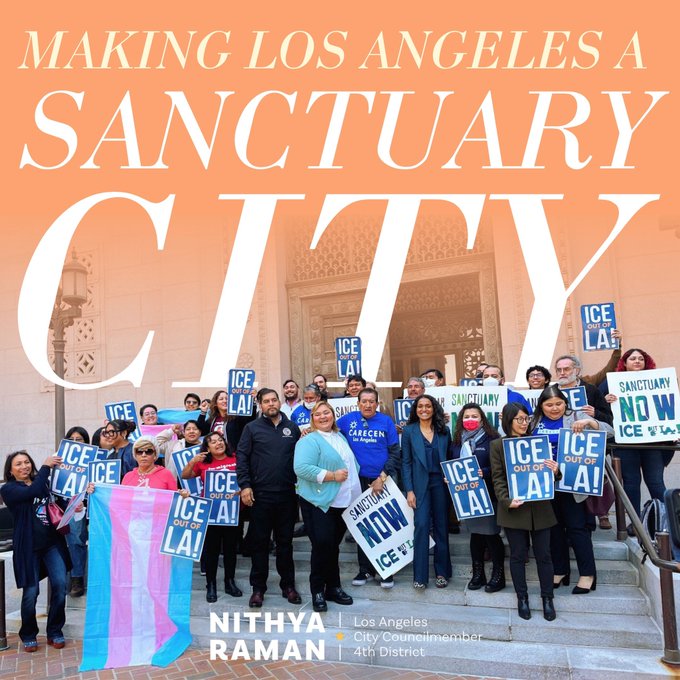 Los Angeles ciudad santuario de inmigrantes Los Angeles ciudad santuario de inmigrantes