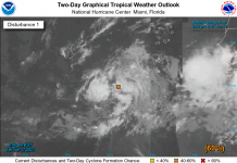 Onda tropical atlántica podría convertirse en depresión y amenza el Caribe oriental Onda tropical atlántica