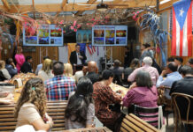 “Aguadilla Donde Sea” evento celebrado en el barrio puertorriqueño de la ciudad de Nueva York Ricardo Cortez Chico , representante de Disc over Puerto Rico explico la importancia de poder colocar al Pueblo de Aguadilla en un sitial único para el desarrollo turitico