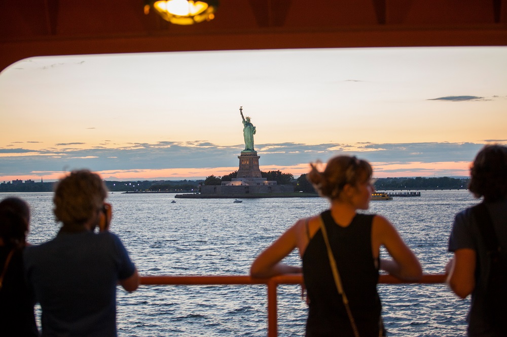 Staten Island Ferry, Staten Island, NYC.