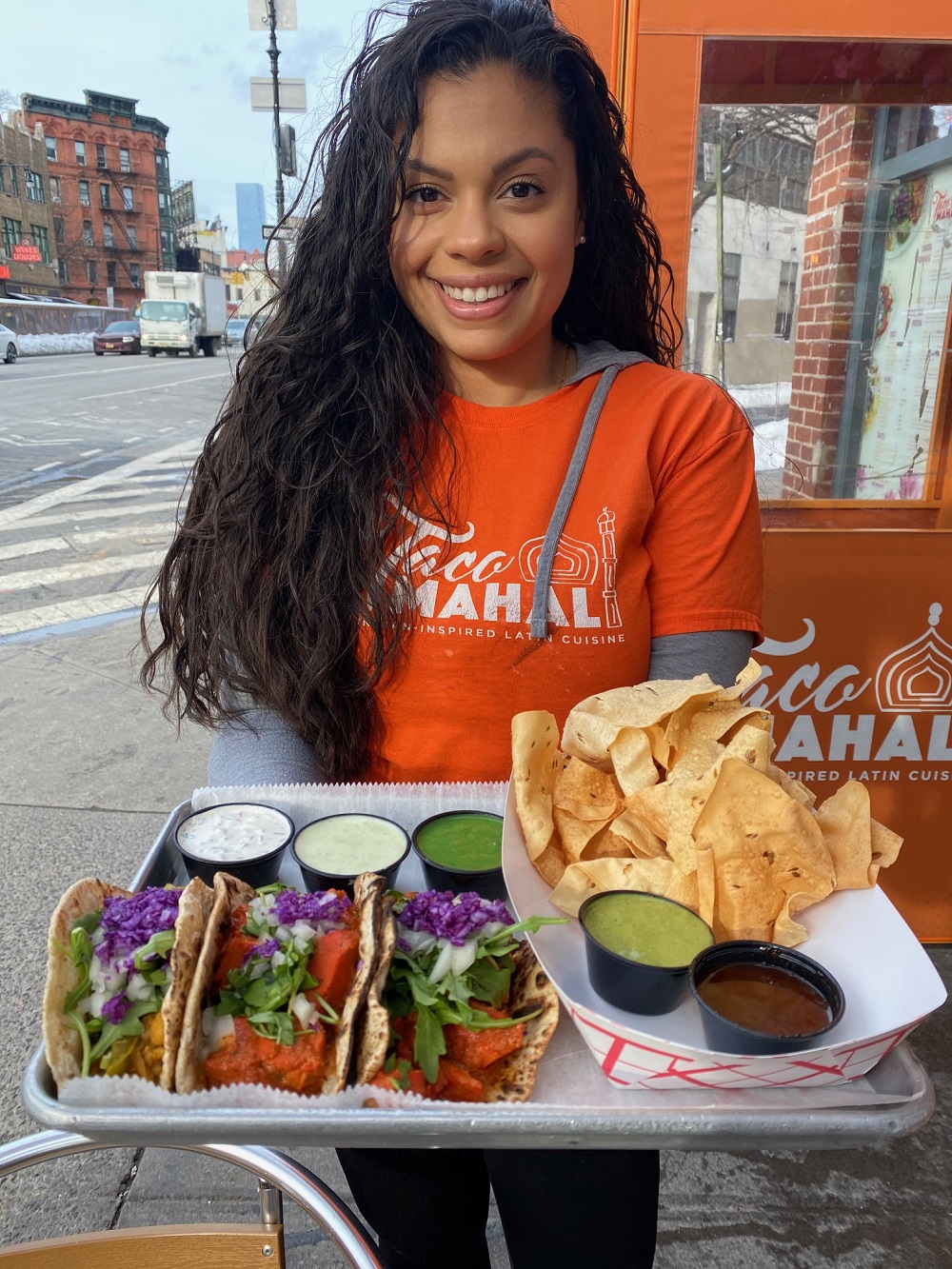 Taco Mahal mezcla las especias de Oriente con los ingredientes del Oeste.