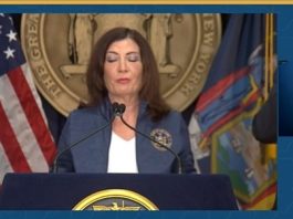 La gobernadora de Nueva York advierte que su estado sigue bajo amenaza de inundaciones Kathy Hochul