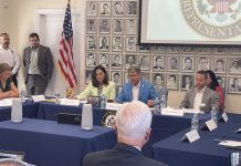 Miembros del Comité de Asuntos Exteriores del Congreso de EE.UU. recordaron este lunes el "sacrificio por la causa de la libertad" que hicieron los miles de cubanos que protestaron el 11 de julio de 2021 y consideraron intolerable la instalación de una base de entrenamiento de China en Cuba. Foto Rep. María Elvira Salazar