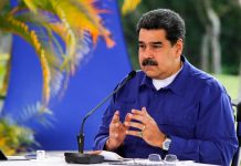 Maduro felicita al FSLN en su 64 aniversario y por guiar hoy "con sabiduría" a Nicaragua El presidente de Venezuela, Nicolás Maduro, felicitó este domingo al Frente Sandinista de Liberación Nacional (FSLN) de Nicaragua, al cumplirse 64 años de su creación y por guiar actualmente "con sabiduría" al país centroamericano, bajo el Gobierno de Daniel Ortega.