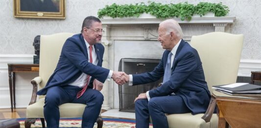 Chaves promete a Biden que Costa Rica seguirá siendo un aliado