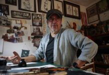 Ángel Boligán: "Mis dibujos llevan música por dentro"