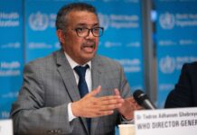 El director general de la Organización Mundial de la Salud (OMS), Tedros Adhanom Ghebreyesus