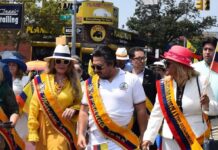 La comunidad ecuatoriana tiene vínculos profundos con la ciudad de Nueva York y sus primeras celebraciones por la Declaración de Independencia se remontan a 1975.