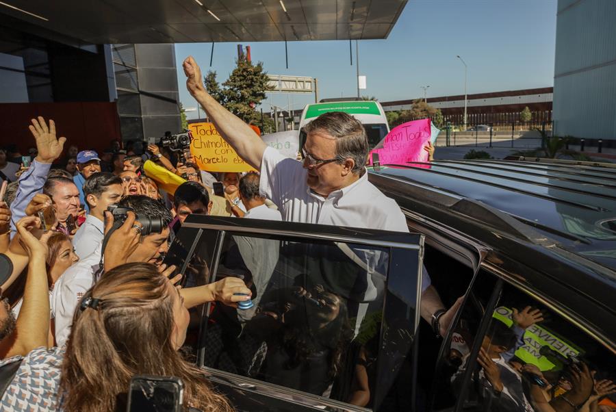Marcelo Ebrard MX 1 El excanciller mexicano y aspirante presidencial Marcelo Ebrard denunció un