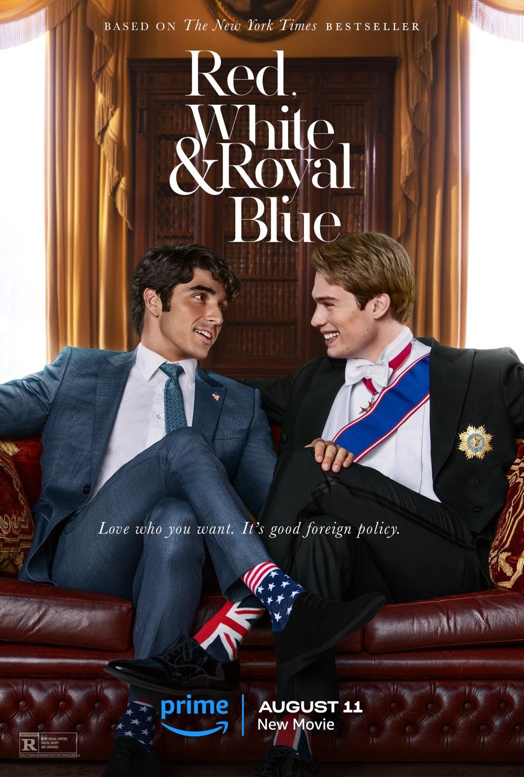 La portada de “Red, White & Royal Blue”.