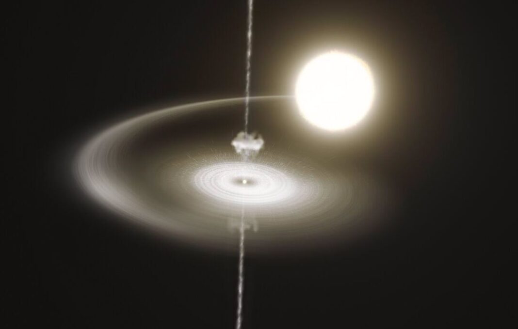 Observaciones con una docena de telescopios terrestres y espaciales han desvelado el origen del extraño comportamiento de un púlsar, una estrella muerta que gira a muy alta velocidad.