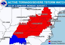 Tormentas fuertes amenazan el noreste de EE.UU. y el calor sigue abrasando el suroeste Tormentas fuertes amenazan el noreste de EE.UU.1