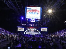 El segundo debate republicano afronta otra ausencia de Trump y una audiencia desinteresada debate de las primarias,