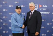 El presidente de Nicaragua, Daniel Ortega, viajó este viernes hacia La Habana para asistir a la cumbre del G77 y China.