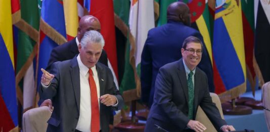 El presidente de Cuba Miguel Diaz-Canel