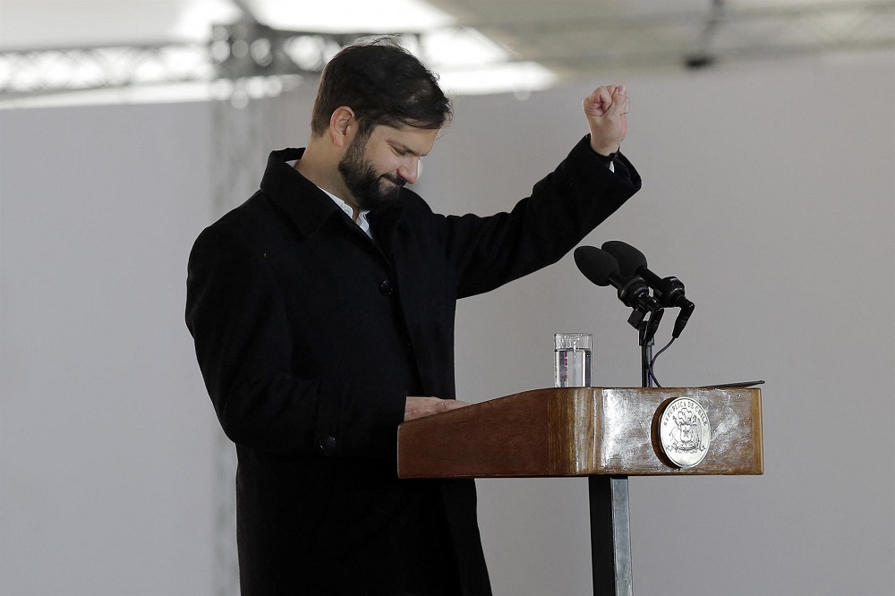 Gabriel Boric (EP) El presidente de Chile, Gabriel Boric, ha defendido este lunes la democracia y los Derechos Humanos durante un discurso por el aniversario del golpe de Estado del general Augusto Pinochet.