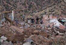 EE.UU. espera instrucciones de Marruecos para ver cómo ayudar tras el terremoto Imagen del pueblo de Targa tras el terremoto.