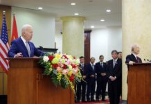 Biden firma un acuerdo de asociación estratégica con Vietnam para contrarrestar a China