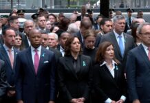 La vicepresidenta Kamala Harris, ha acudido este lunes a un acto de conmemoración en recuerdo de las casi 3.000 víctimas mortales de los atentados del 11 de septiembre de 2001 contra las Torres Gemelas, Pensilvania y el Pentágono.