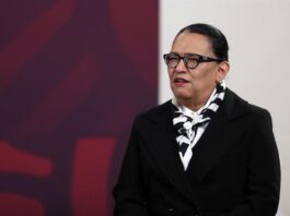 Los homicidios en México caen un 5,08 % interanual en agosto, el menos letal en seis años La secretaria de Seguridad Publica Ciudadana, Rosa Icela Rodríguez