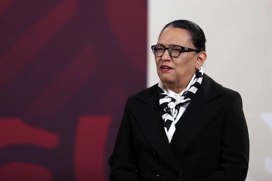La secretaria de Seguridad Publica Ciudadana, Rosa Icela Rodríguez La secretaria de Seguridad Publica Ciudadana, Rosa Icela Rodríguez