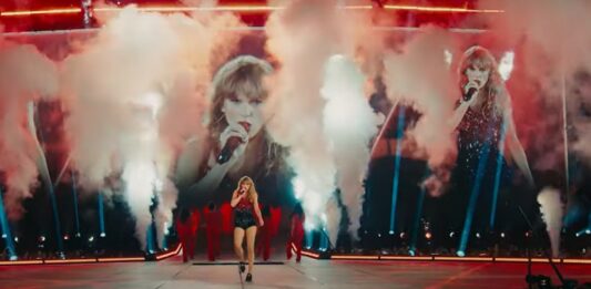 El documental de la gira de Taylor Swift ha alcanzado un récord de ventas de entradas de cine anticipadas en menos de un día,