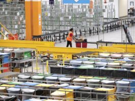 Mamdani apoya proyecto que obligaría a empresas como Amazon a contratar repartidores estación de entrega “Amazon DXX1”
