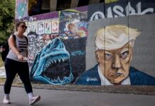 mural de Trump