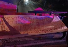 narcomanta dirigida al cantante de música regional Peso Pluma