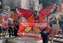 protesta por combustibles.