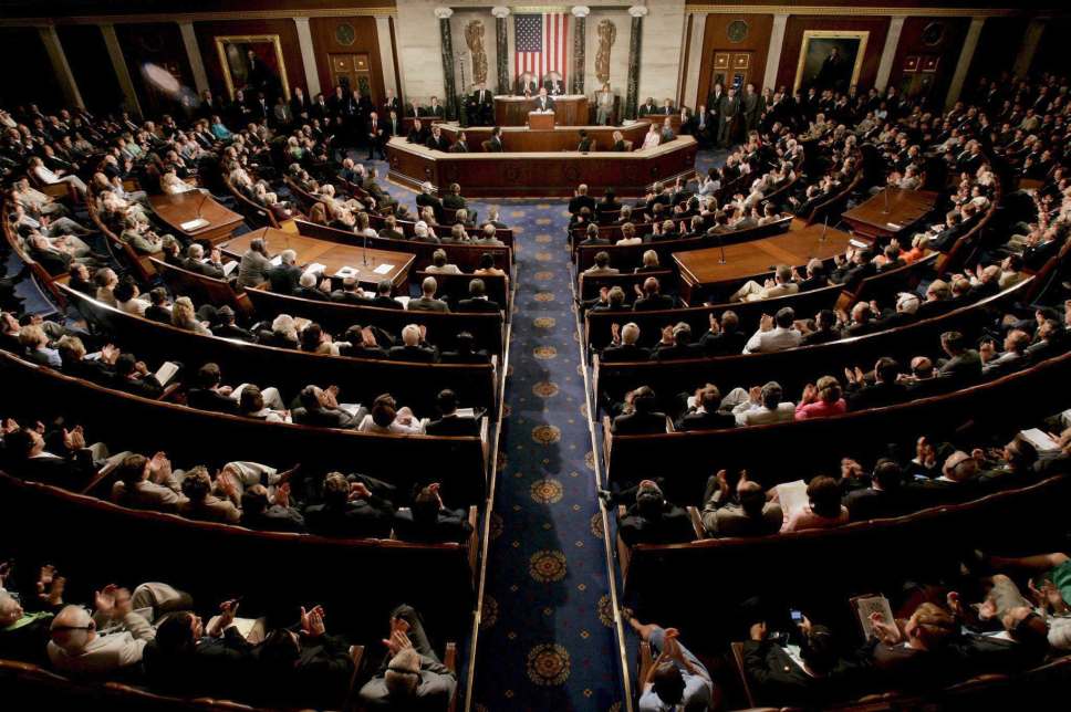 Camara-de-Representantes-USA La carrera por suceder al republicano Kevin McCarthy como líder de la Cámara Baja de Estados Unidos se abrió este miércoles con aliados del expresidente Donald Trump, como Jim Jordan, en liza.