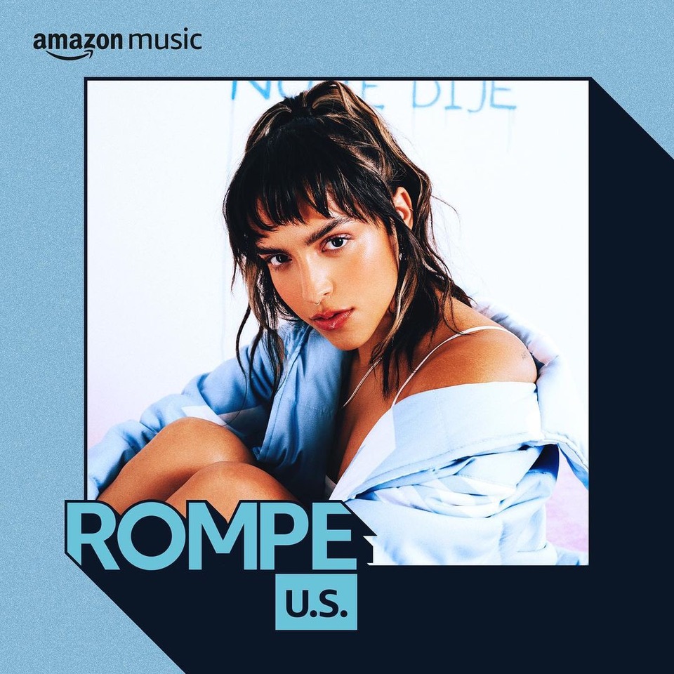 Gale sigue manteniendo una colaboraci&oacute;n con Amazon Music, junto con su iniciativa &ldquo;ROMPE&rdquo;.
