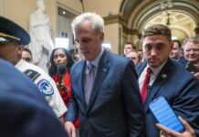 McCarthy no volverá a presentarse a presidir la Cámara Baja tras su destitución Kevin McCarthy