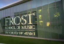 La Frost School of Music de la Universidad de Miami (UM)