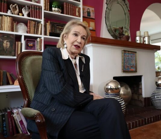La escritora mexicana Guadalupe Loaeza