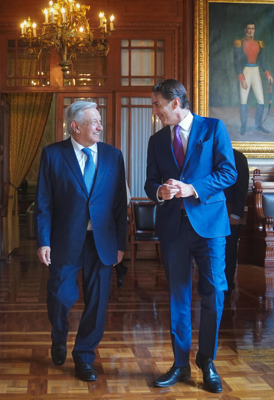 López Obrador habla con Amos J. Hochstein sobre nuevas inversiones entre México y EE.UU.