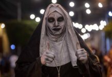 "Los Agüizotes", la noche en que los "fantasmas" salen en la ciudad nicaragüense de Masaya Personajes como el de las películas La Monja, Viernes 13, IT, Shrek, entre otros, se dieron cita en Masaya, conocida como la cuna del folklore nicaragüense.