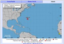 Philippe se vuelve un ciclón pos-tropical pero aún dejará lluvias en el noreste de EE.UU. Philippe se vuelve un ciclón.