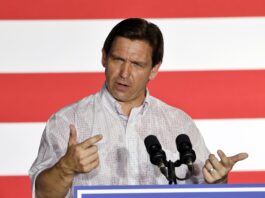 El gobernador de Florida y aspirante a la nominación presidencial republicana, Ron DeSantis, afirmó este sábado que Estados Unidos no debería recibir refugiados de la Franja de Gaza, porque son "antisemitas".