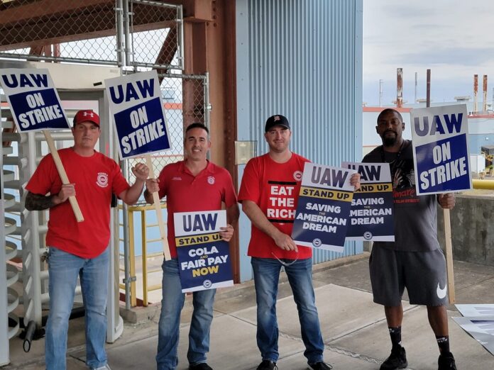United Auto Workers. United Auto Workers.