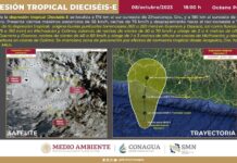 depresión Dieciséis-E.