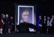 El Servicio Postal conmemora con un sello a la jueza Ruth Bader Ginsburg