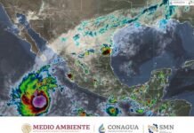 La tormenta Lidia se intensifica en el Pacífico de México con lluvias "muy fuertes" tormenta tropical5