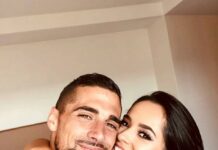 Becky G y Sebastián Lletget fueron vistos juntos de compras en California después de ocho meses separados.