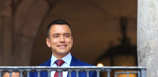 Presidente de Ecuador, Daniel Noboa.